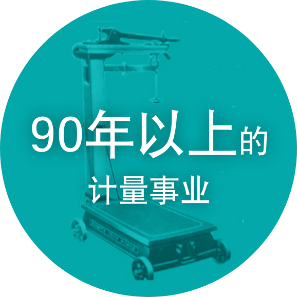 90年以上的计量事业